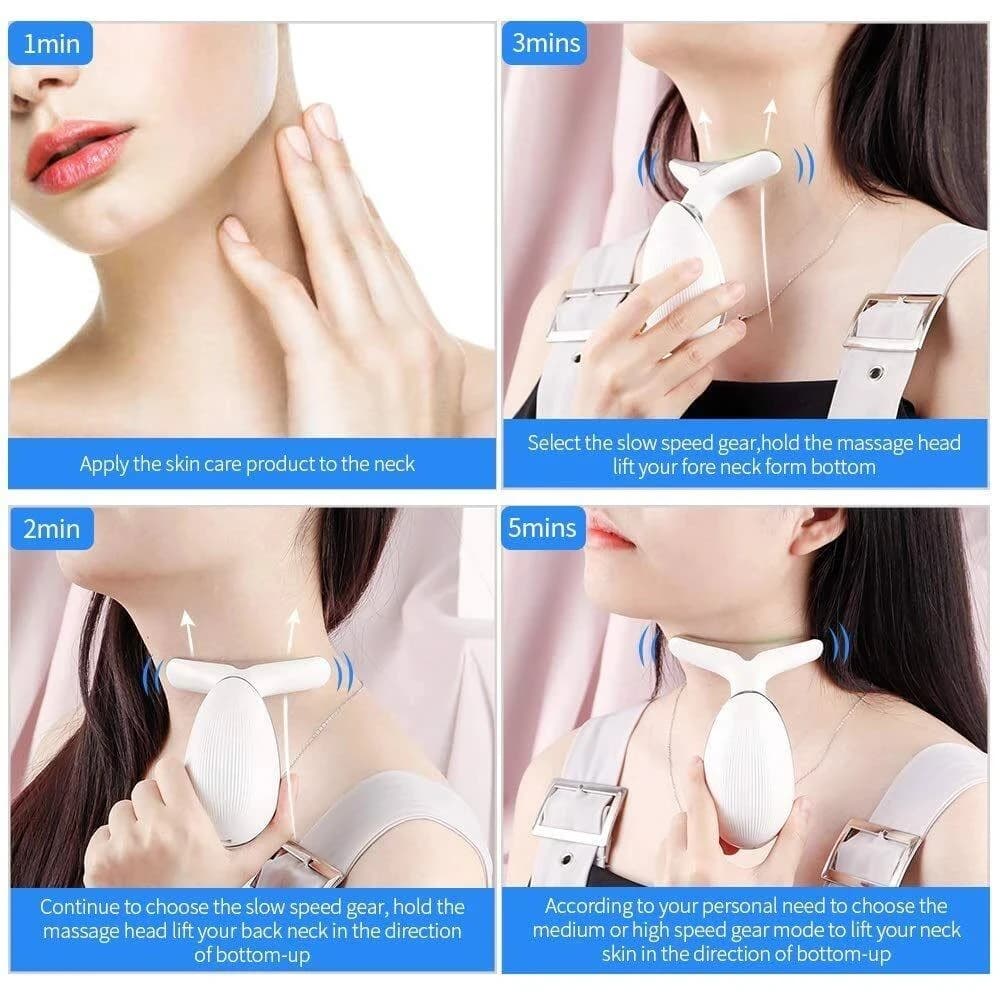Microcurrent Facial Massager – Lift &amp; Firm Skin, Reduce Wrinkles Face, Neck &amp; Eye Rejuvenation